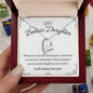 To My Badass Daughter - Forever Love Necklace Gift Set