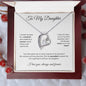 To My Daughter | Proud of You - Forever Love Necklace