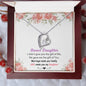To My Bonus Daughter - Daughter In Law - Gift of You - Forever Love Necklace Gift Set