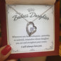 To My Badass Daughter - Forever Love Necklace Gift Set