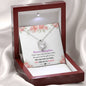 To My Bonus Daughter - Daughter In Law - Gift of You - Forever Love Necklace Gift Set