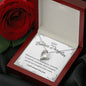 To My Badass Daughter - Forever Love Necklace Gift Set