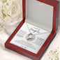 To My Beautiful Daughter - Keep Me In Your Heart | Forever Love Necklace