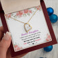 To My Bonus Daughter - Daughter In Law - Gift of You - Forever Love Necklace Gift Set