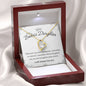 To My Badass Daughter - Forever Love Necklace Gift Set