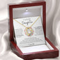 To My Beautiful Daughter - Keep Me In Your Heart | Forever Love Necklace