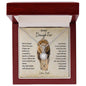 To My Daughter - Proud Lion - Love Dad | Eternal Hope Necklace