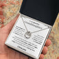 To My Granddaughter - Be Bold and Beautiful - Lucky Horseshoe Necklace Gift Set