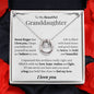 To My Granddaughter - Be Bold and Beautiful - Lucky Horseshoe Necklace Gift Set