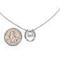 To My Daughter - Proud of the Mother You Are - Horseshoe Necklace Gift Set