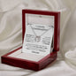 To My Granddaughter - Be Bold and Beautiful - Lucky Horseshoe Necklace Gift Set