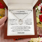 To My Granddaughter - Be Bold and Beautiful - Lucky Horseshoe Necklace Gift Set