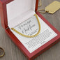 Boyfriend Promise Necklace - Cuban Link Chain - Boyfriend Gift