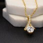 To My Granddaughter - Love Grandma - Alluring Beauty Necklace Gift Set