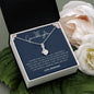 To My Granddaughter - Love Grandma - Alluring Beauty Necklace Gift Set