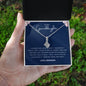 To My Granddaughter - Love Grandma - Alluring Beauty Necklace Gift Set
