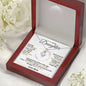 To My Lovely Daughter - Keep Me In Your Heart - Alluring Beauty Necklace Gift Set