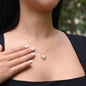 To My Granddaughter - Keep Me In Your Heart - Love Knot Necklace Gift Set