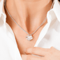 To My Love - Love Knot Necklace - Gift for Her - Girlfriend, Wife Gift