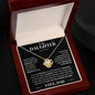 To My Daughter - Love Knot Necklace