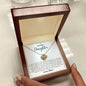 To My Daughter - One Thing - Love Knot Necklace Gift Set