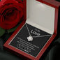 To My Love - Love Knot Necklace - Gift for Her - Girlfriend, Wife Gift