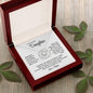To My Beautiful Daughter - Love and Light - Love Knot Necklace Gift Set
