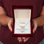To My Daughter - Together Forever - Interlocking Hearts Necklace Gift Set