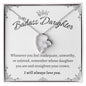 To My Badass Daughter - Forever Love Necklace Gift Set