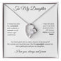 To My Daughter | Proud of You - Forever Love Necklace