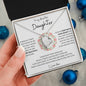 To My Beautiful Daughter - Keep Me In Your Heart | Forever Love Necklace