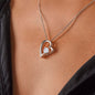 To My Badass Daughter - Forever Love Necklace Gift Set