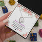 To My Bonus Daughter - Daughter In Law - Gift of You - Forever Love Necklace Gift Set