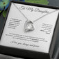 To My Daughter | Proud of You - Forever Love Necklace