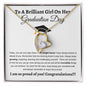 To A Brilliant Girl On Her Graduation Day - Graduation Gift
