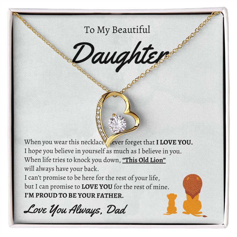 To My Beautiful Daughter - I'm Proud To Be Your Father