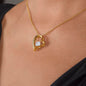 To My Bonus Daughter - Daughter In Law - Gift of You - Forever Love Necklace Gift Set