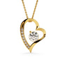 To My Bonus Daughter - Daughter In Law - Gift of You - Forever Love Necklace Gift Set