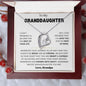 To My Granddaughter, Love Grandpa | Forever Love Necklace