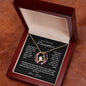 To My Beautiful Daughter Love Dad | Forever Love Necklace