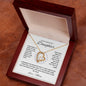 To My Beautiful Daughter, Love Mom | Forever Love Necklace
