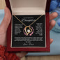 To My Beautiful Daughter Love Dad | Forever Love Necklace