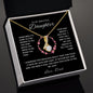 To My Beautiful Daughter | Alluring Beauty Necklace