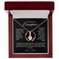 To My Beautiful Daughter | Alluring Beauty Necklace