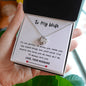 To My Wife, from Husband | Love Knot Necklace