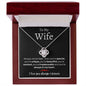 To My Wife | Love Knot Necklace