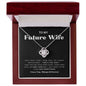 To My Future Wife Love Knot Necklace