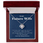To My Future Wife Love Knot Necklace