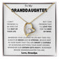 To My Granddaughter, Love Grandpa | Forever Love Necklace