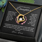 To My Beautiful Daughter Love Dad | Forever Love Necklace